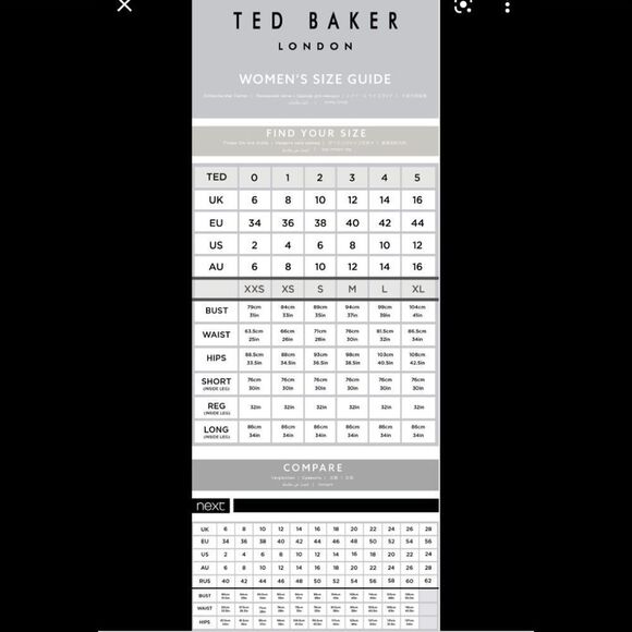 Ted Baker London Blue Midi Dress - Picture 15 of 16